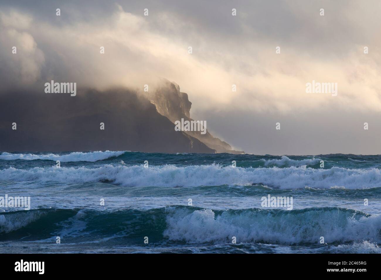 Kame of Hoy, Hoy Sound, Orkney Isles Stock Photo