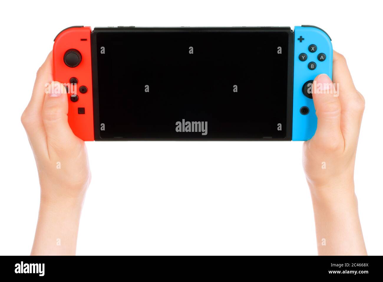 Nintendo switch woman Cut Out Stock Images & Pictures Alamy