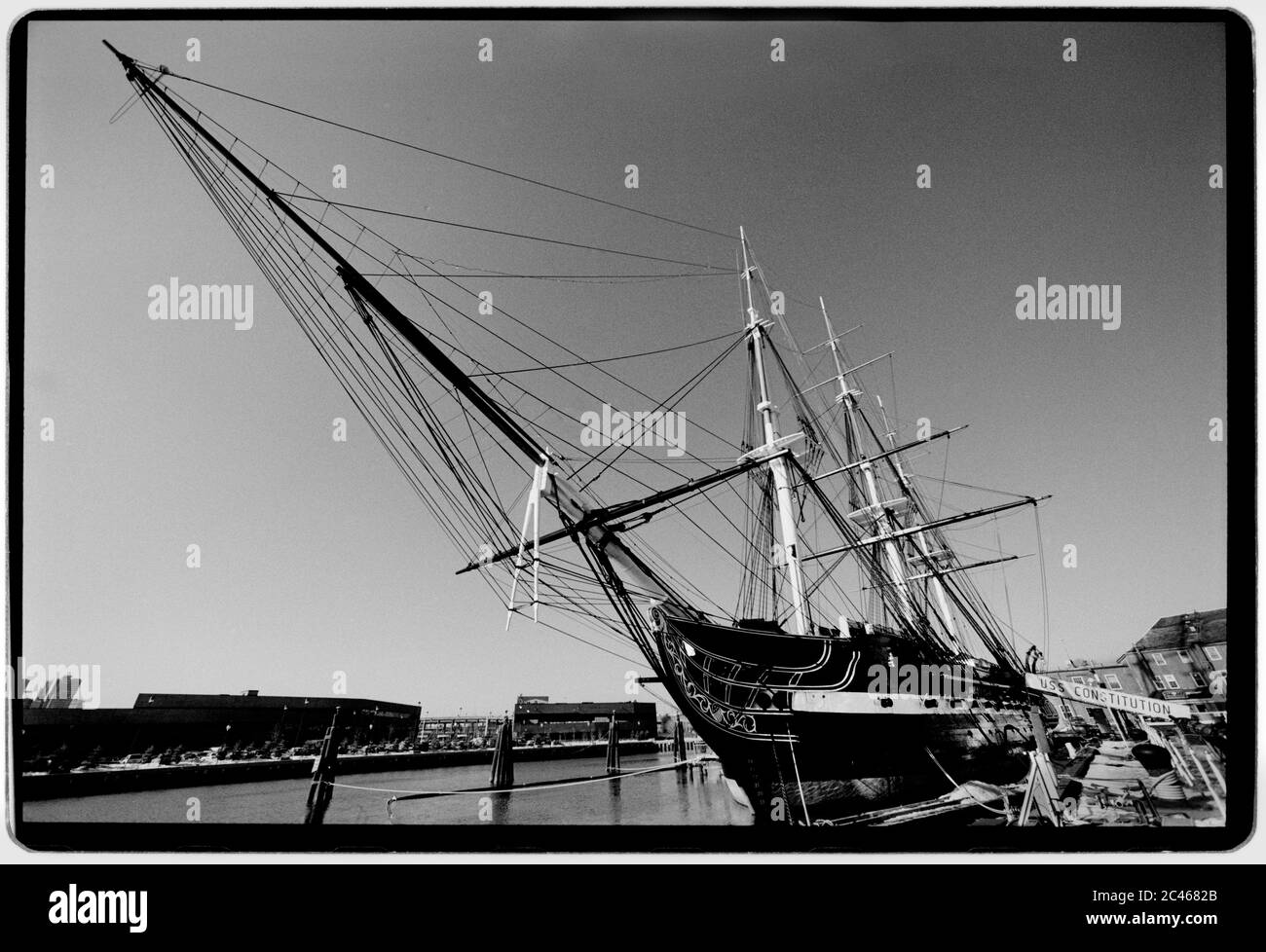 USS Constitution Boston Harbour 1988. USS Constitution, also known as