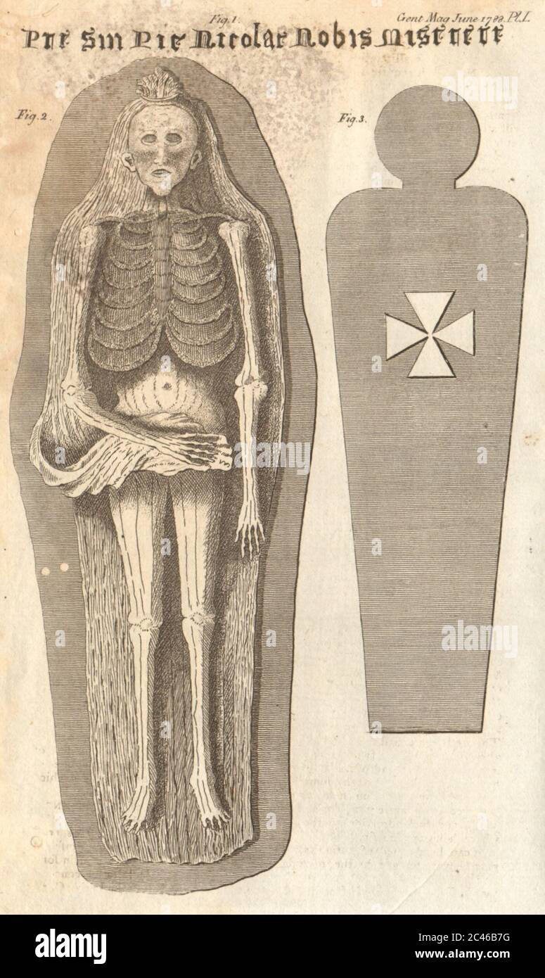 Coffin 18th century hi-res stock photography and images - Alamy