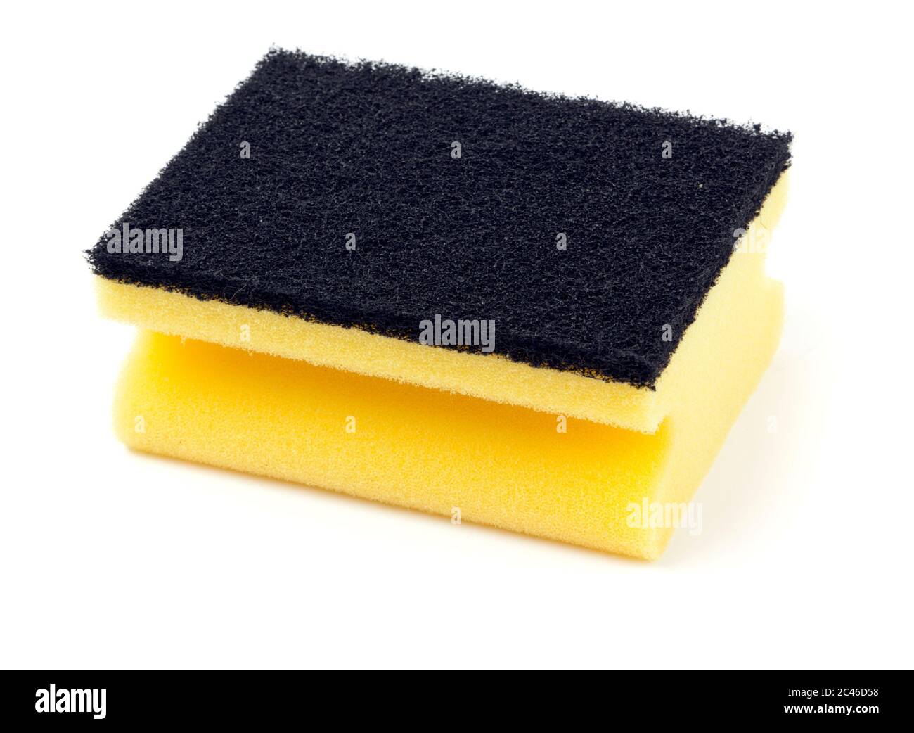 kitchen sponge isolated Stock Photo Alamy