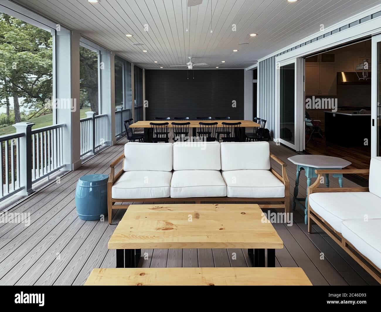 Beautiful modern living room with sofa and coffee table Stock Photo - Alamy