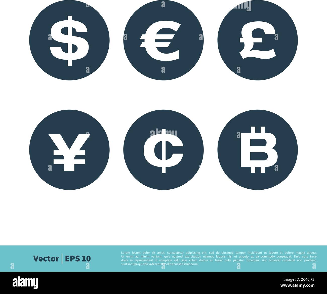 Currency Sign, Money Icon Vector Logo Template Illustration Design. Vector  EPS 10 Stock Vector Image & Art - Alamy