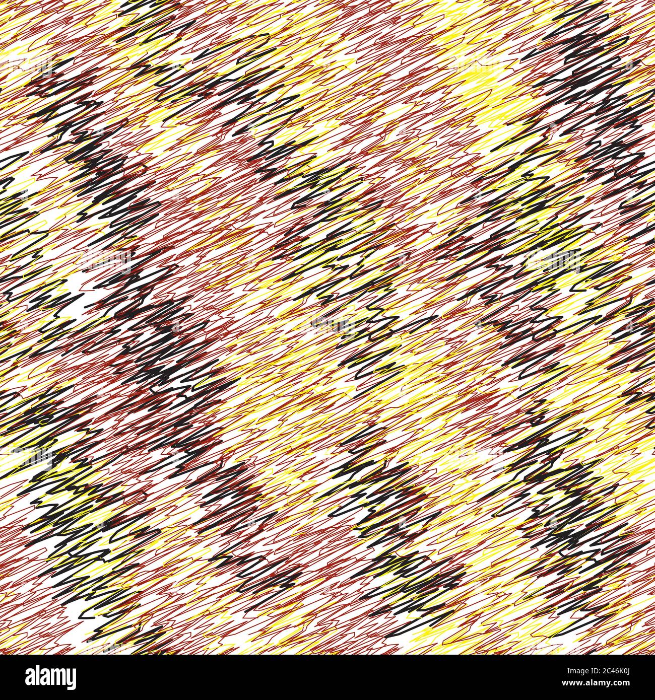 seamless pattern with zigzag colored lines Stock Vector