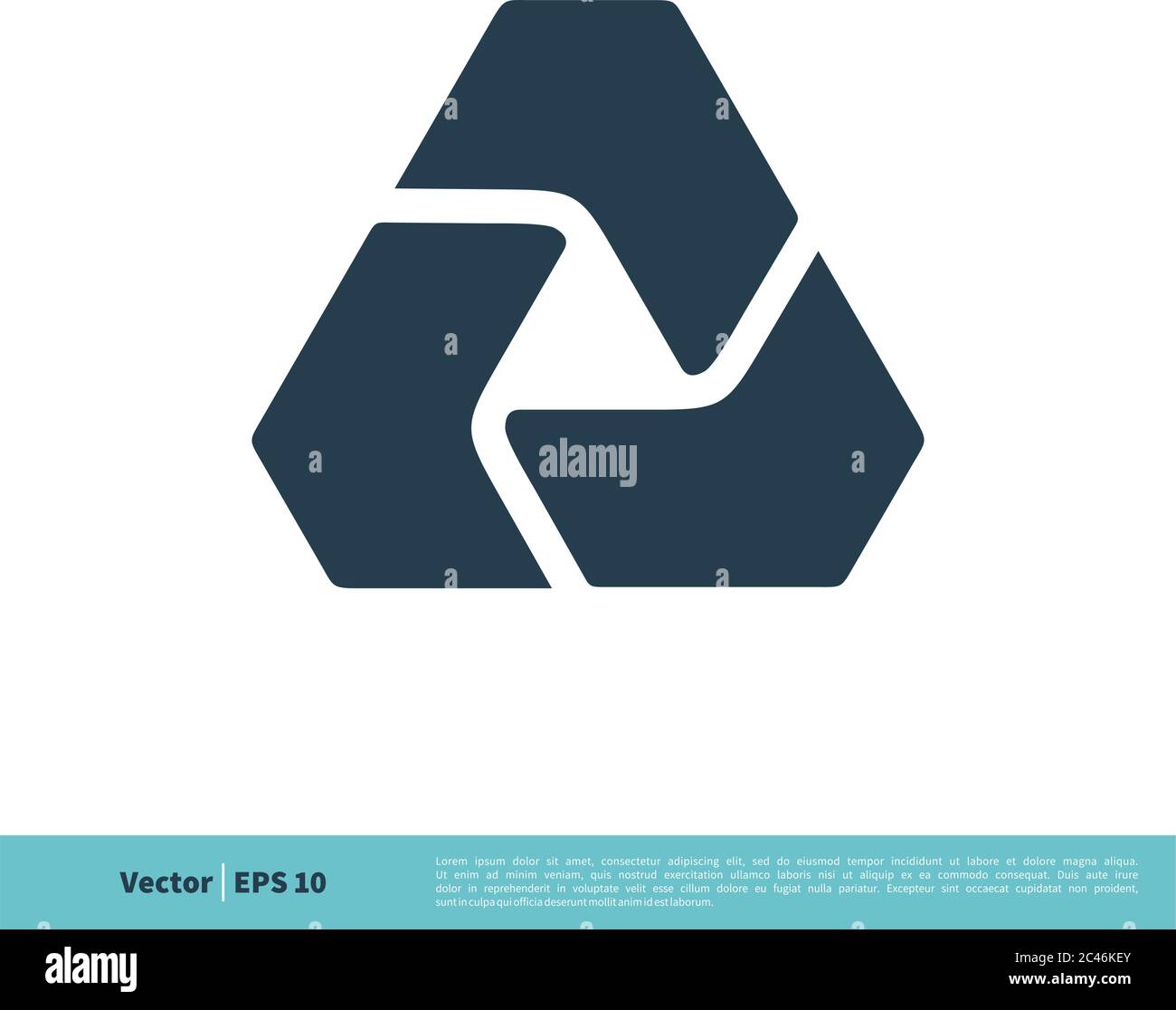 Letter A Trinity Icon Vector Logo Template Illustration Design. Vector ...