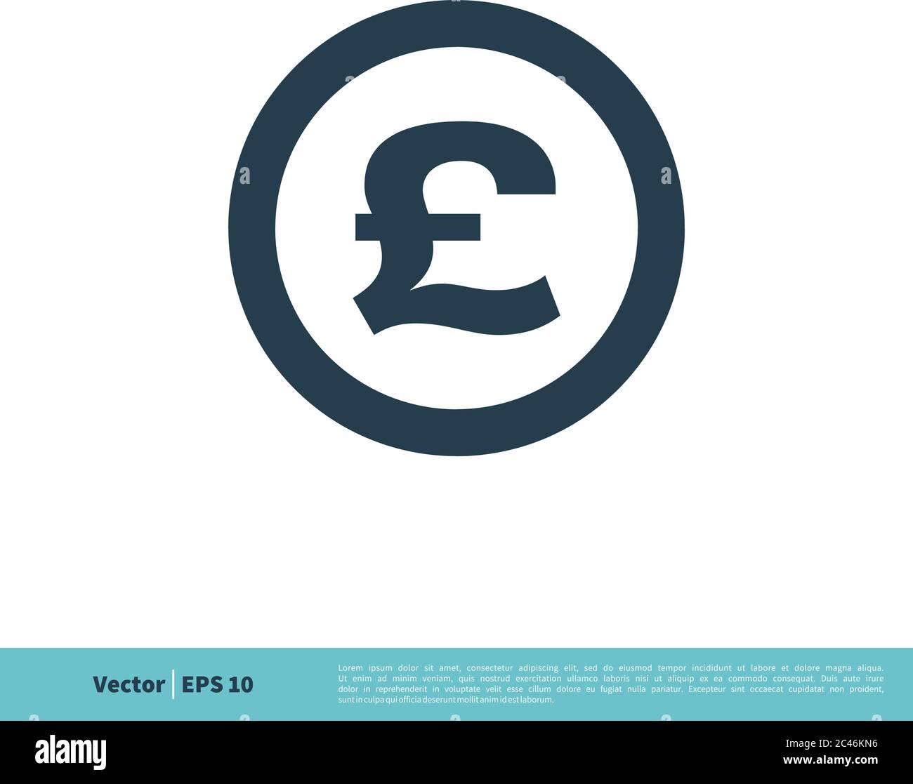 Currency Sign, Pound Sterling Money Icon Vector Logo Template ...