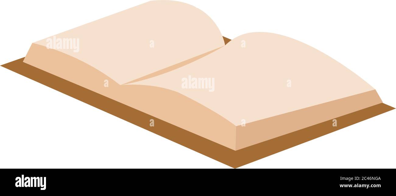 Open book icon Stock Vector