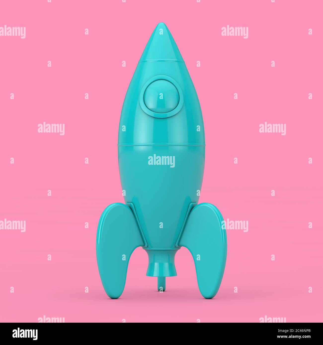 pink rocket toy