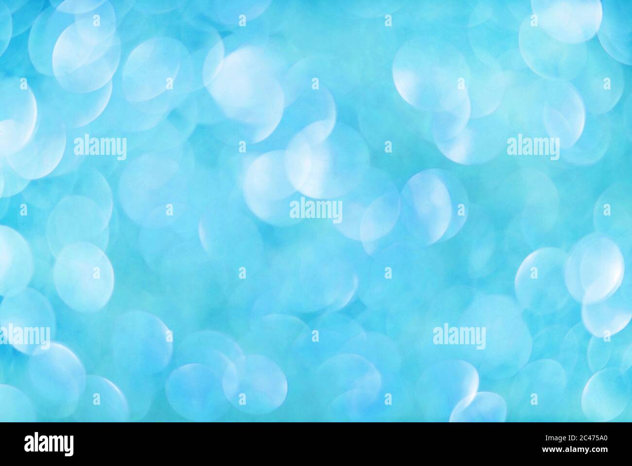 blue abstract background with bokeh Stock Photo - Alamy