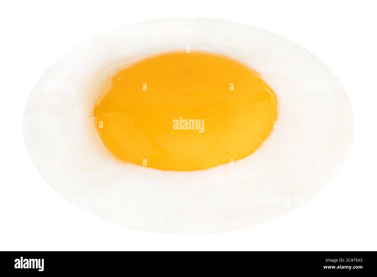 fried egg isolated on white background with clipping path Stock Photo ...