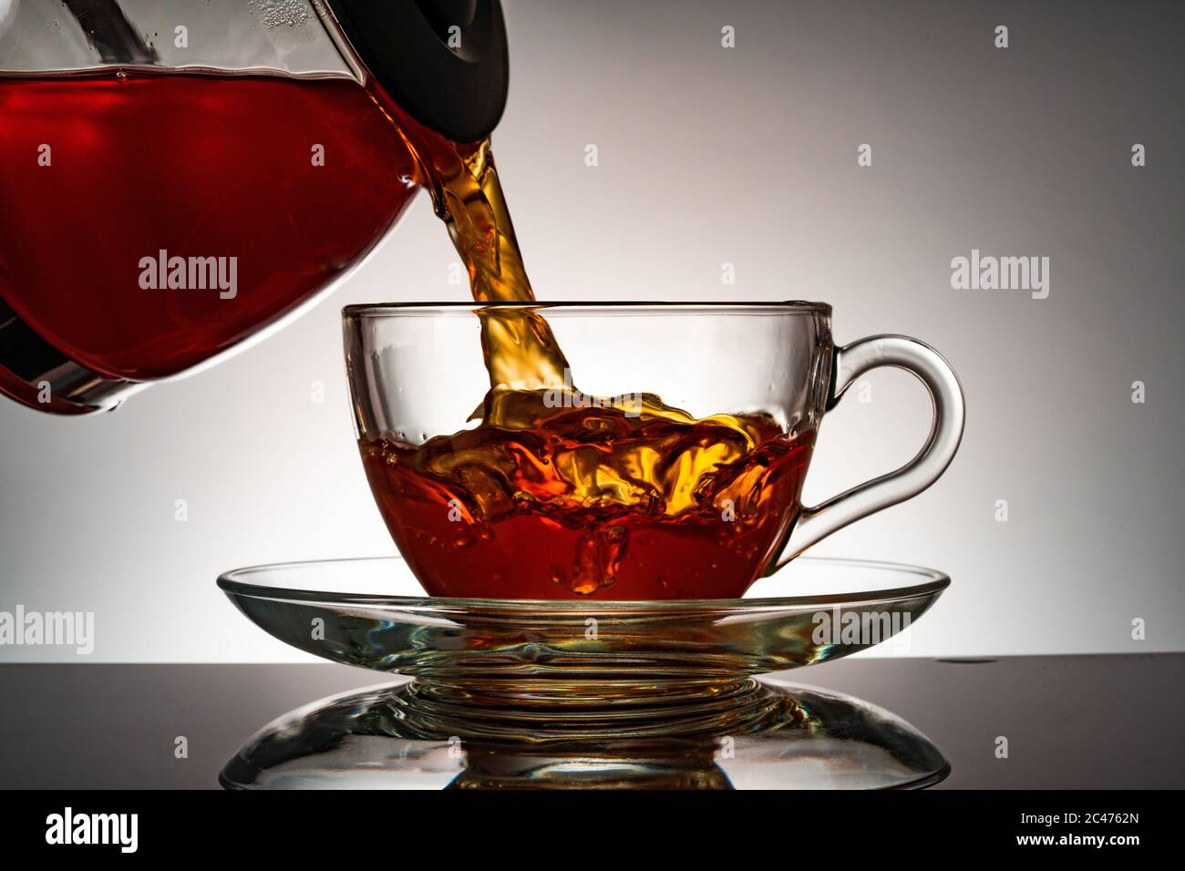 Cup of tea. Herb tea Stock Photo