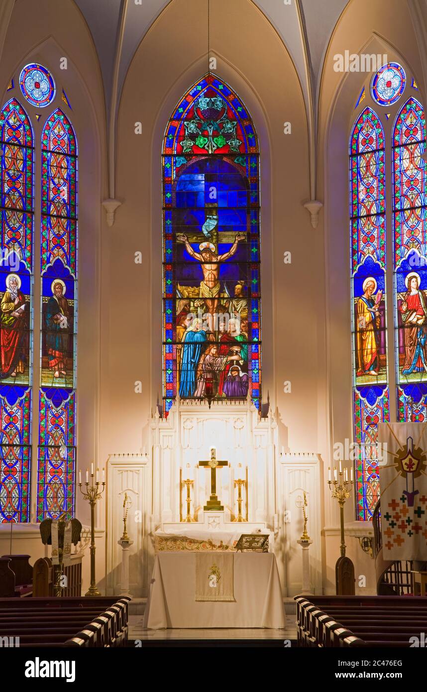 St. Matthew's Church, King Street, Charleston, South Carolina, USA