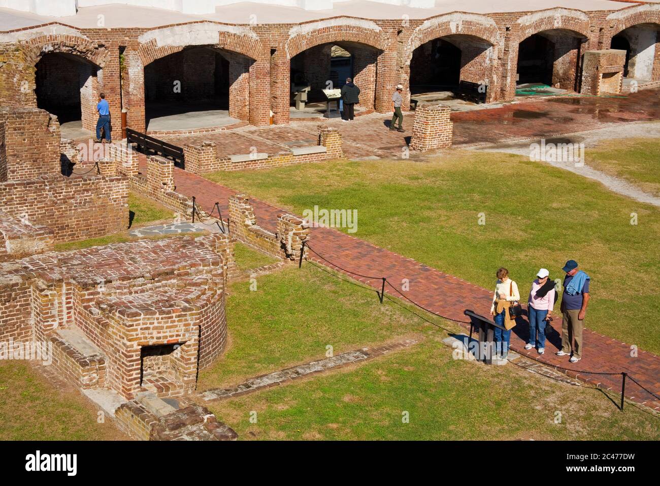 Fort Sumter National Monument, Charleston, South Carolina, USA Stock Photo