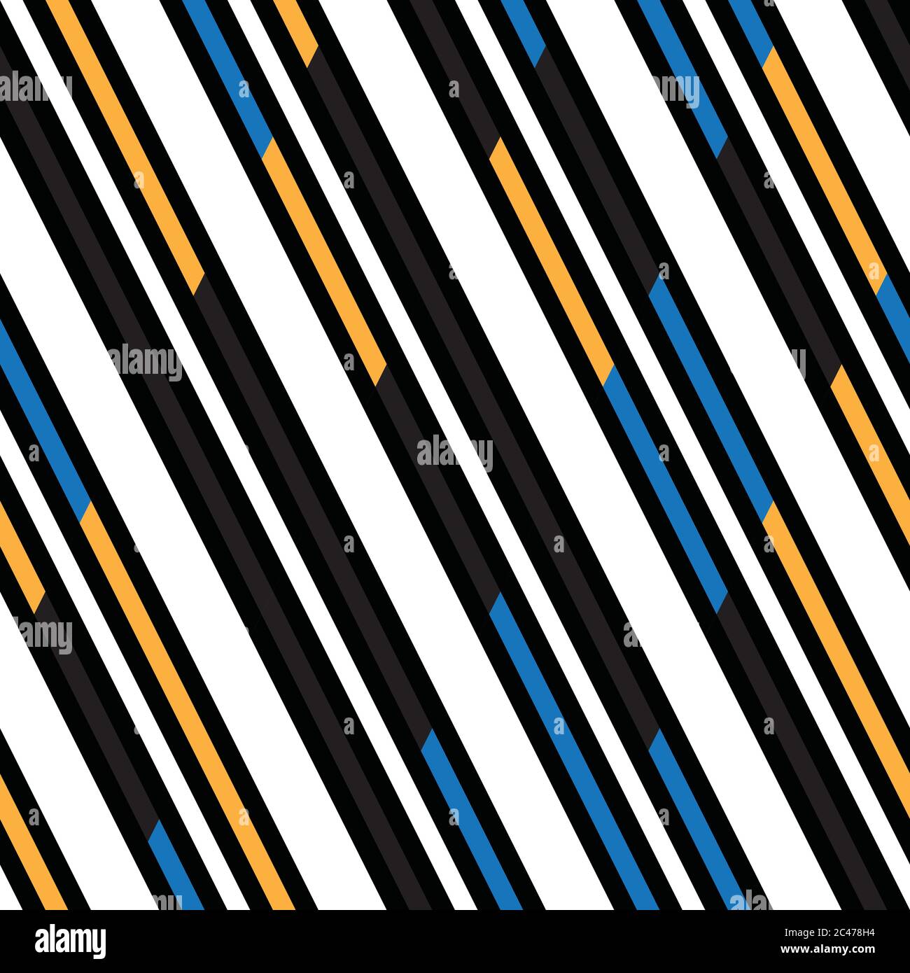 Slanting colored stripes pattern vector. Stock Vector