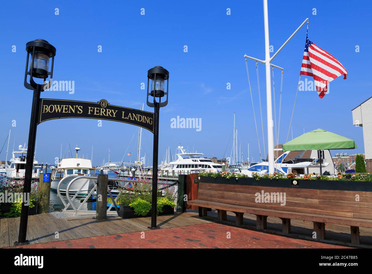 Bowen's Ferry Landing, Newport, Rhode Island, USA Stock Photo Alamy