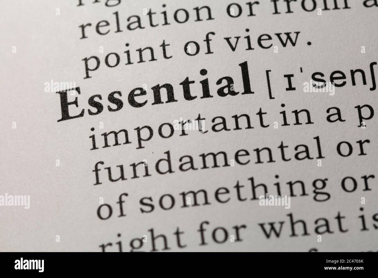 Fundamental Definition