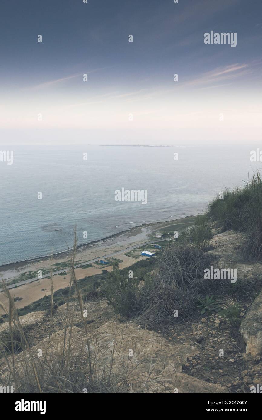 Vertical shot grass beach hi-res stock photography and images - Alamy