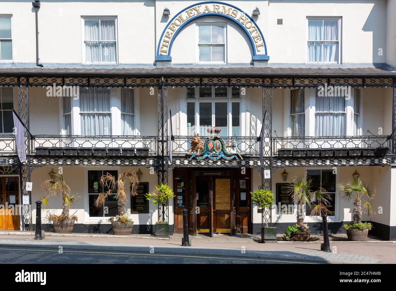 The Foley Arms, Wetherspoons pub, Great Malvern, Worcestershire UK Stock Photo