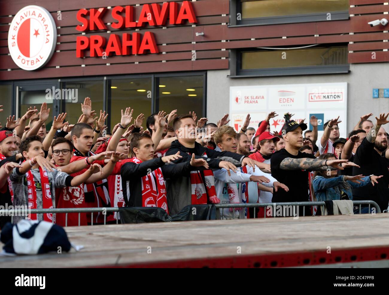 SK Slavia Praha, fans Stock Photo - Alamy