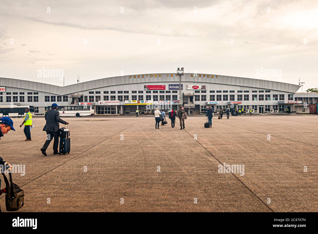 Freetown International Airport, Sierra Leone Stock Photo