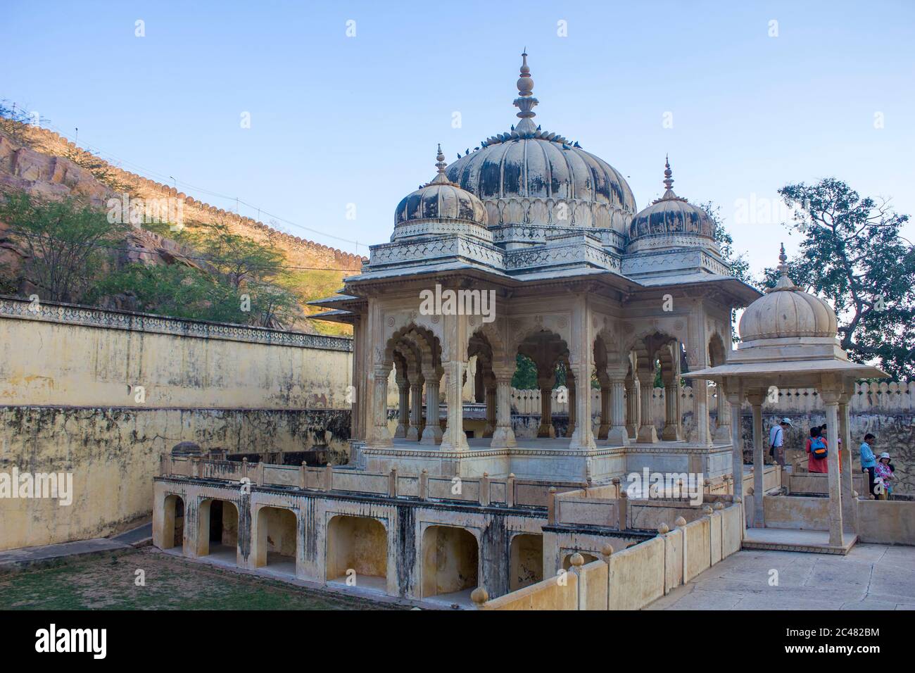 Jaipur India Dec 24th 2016: Royal Gaitor, a cenotaph in Jaipur ...