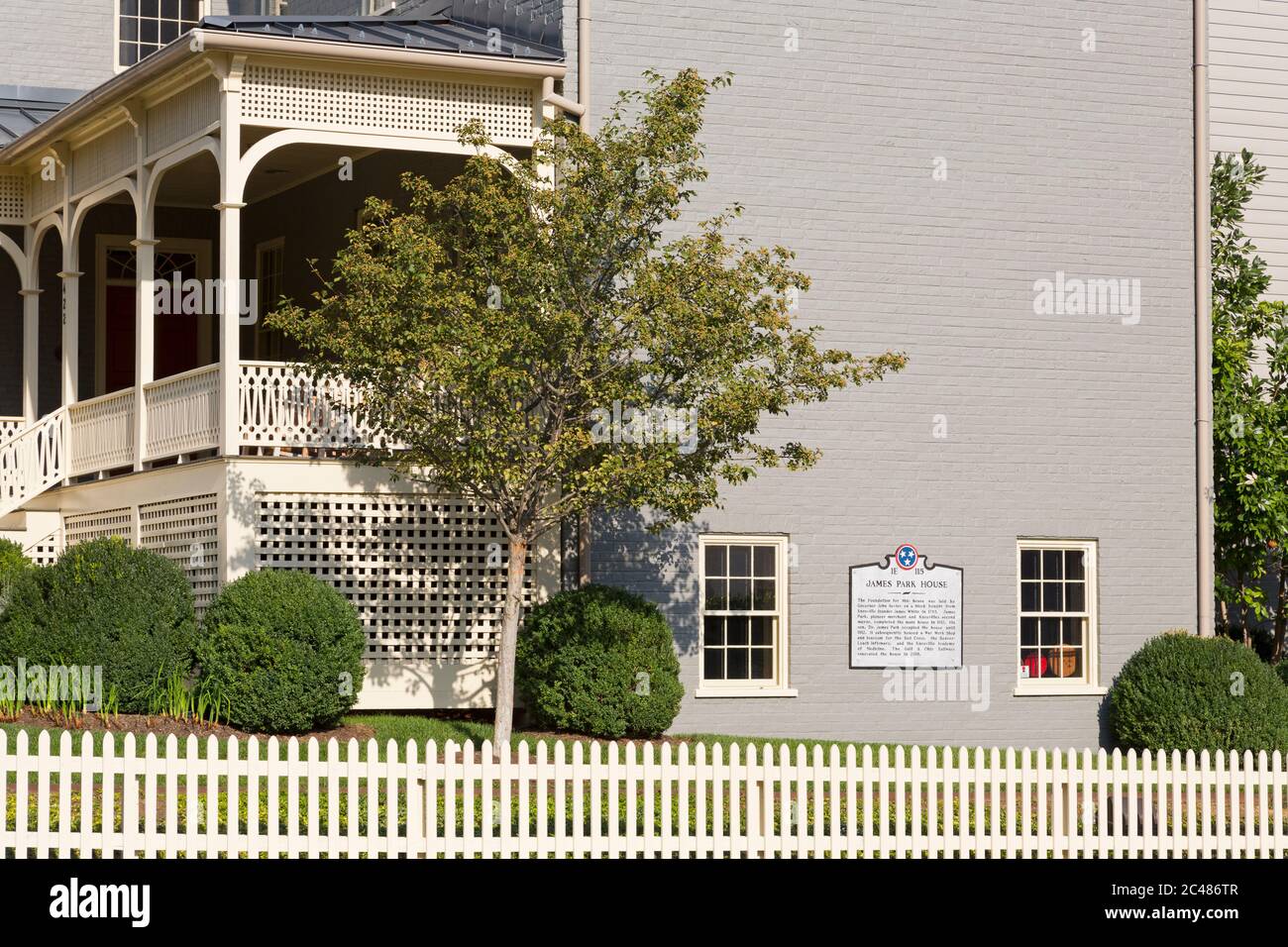 Historic James Park House,Knoxville,Tennessee,USA Stock Photo Alamy