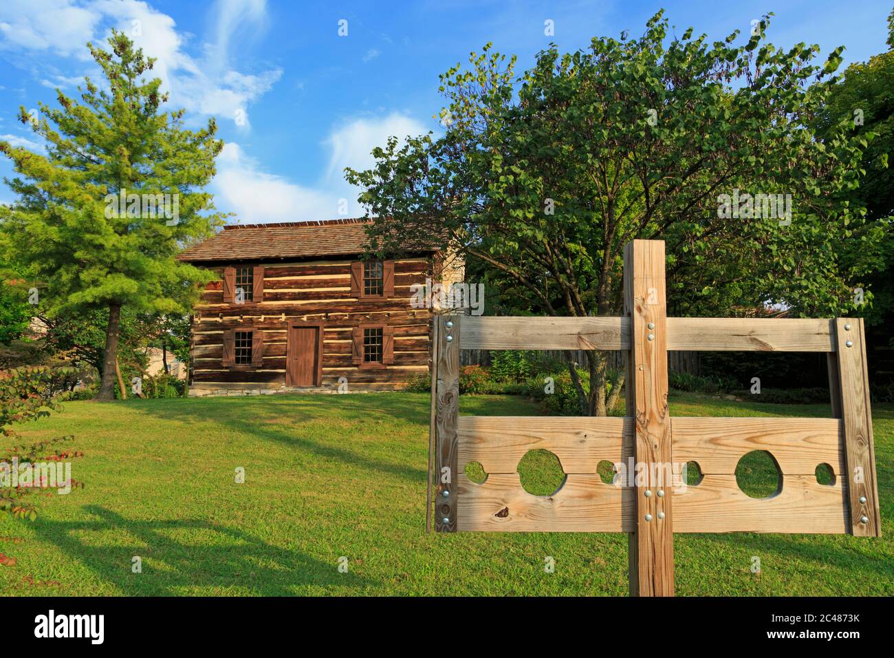 James White's Fort,Knoxville,Tennessee,USA Stock Photo Alamy
