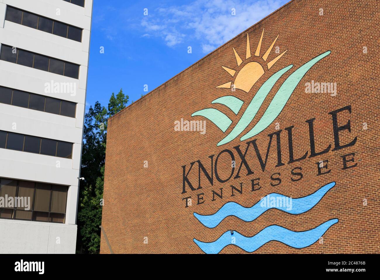 Knoxville Visitor Center,Tennessee,USA Stock Photo Alamy
