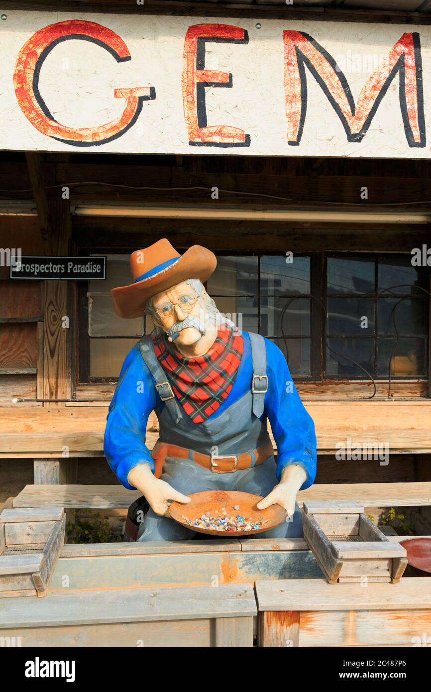 Antique & gem store in Sevierville,Knoxville,Tennessee,USA Stock Photo