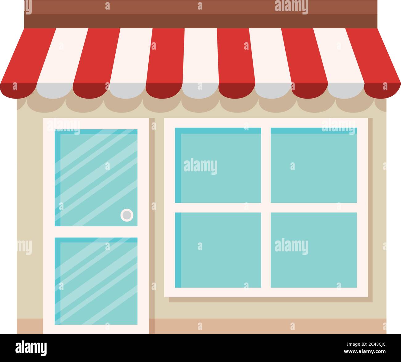 Storefront clipart hires stock photography and images Alamy