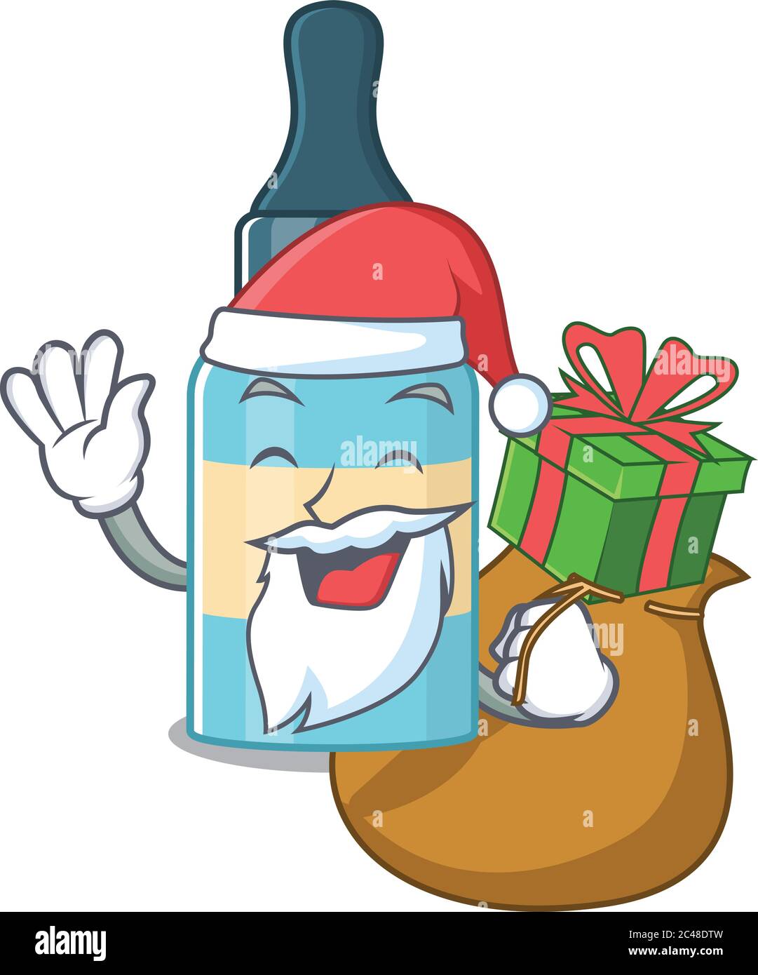Cartoon design of hair oil Santa having Christmas gift Stock Vector Image & Art - Alamy Cartoon design of hair oil Santa having Christmas gift Stock Vector Image & Art - Alamy