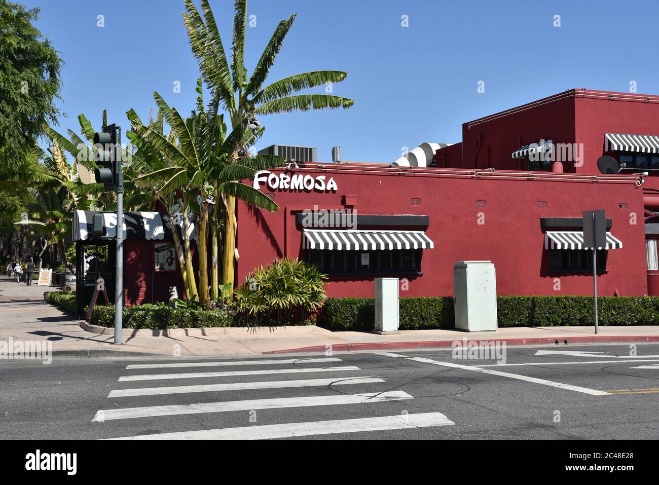 Hollywood, CA/USA - May 4, 2020: The famous Formosa Restaurant in ...