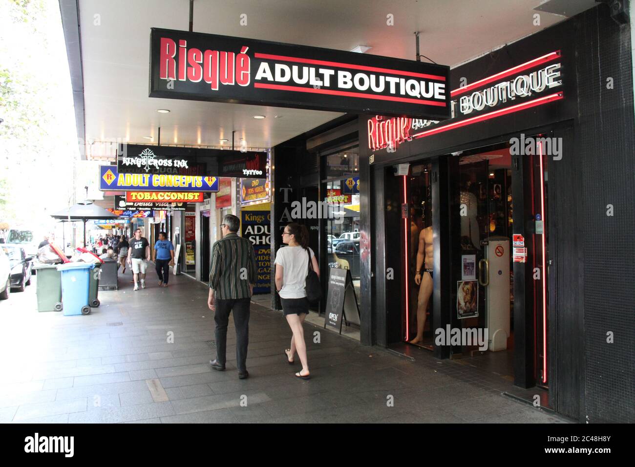 Sydney’s Kings Cross area is known as a red light district and entertainment precinct. Pictured