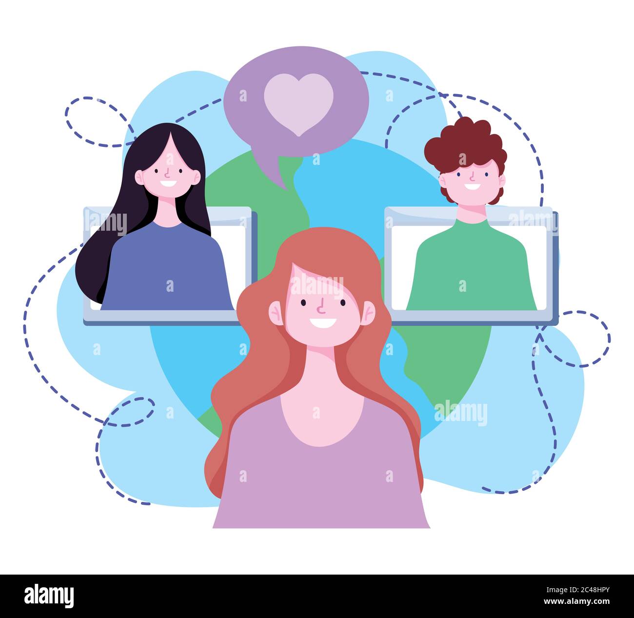 online training, teacher connected students website, courses knowledge development using