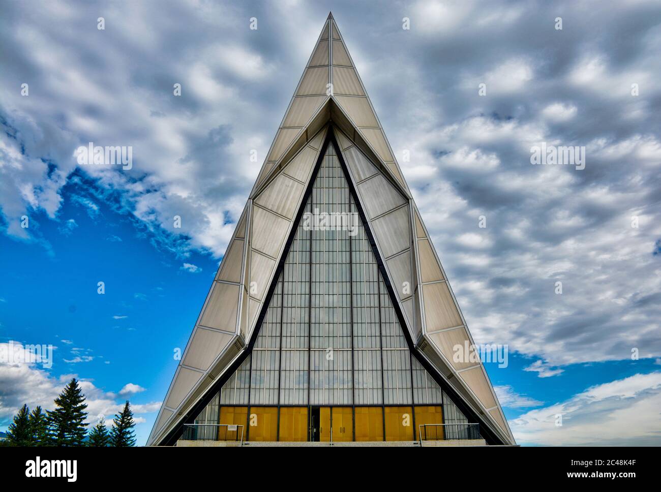 United States Air Force Academy Cadet Chapel High Resolution Stock ...