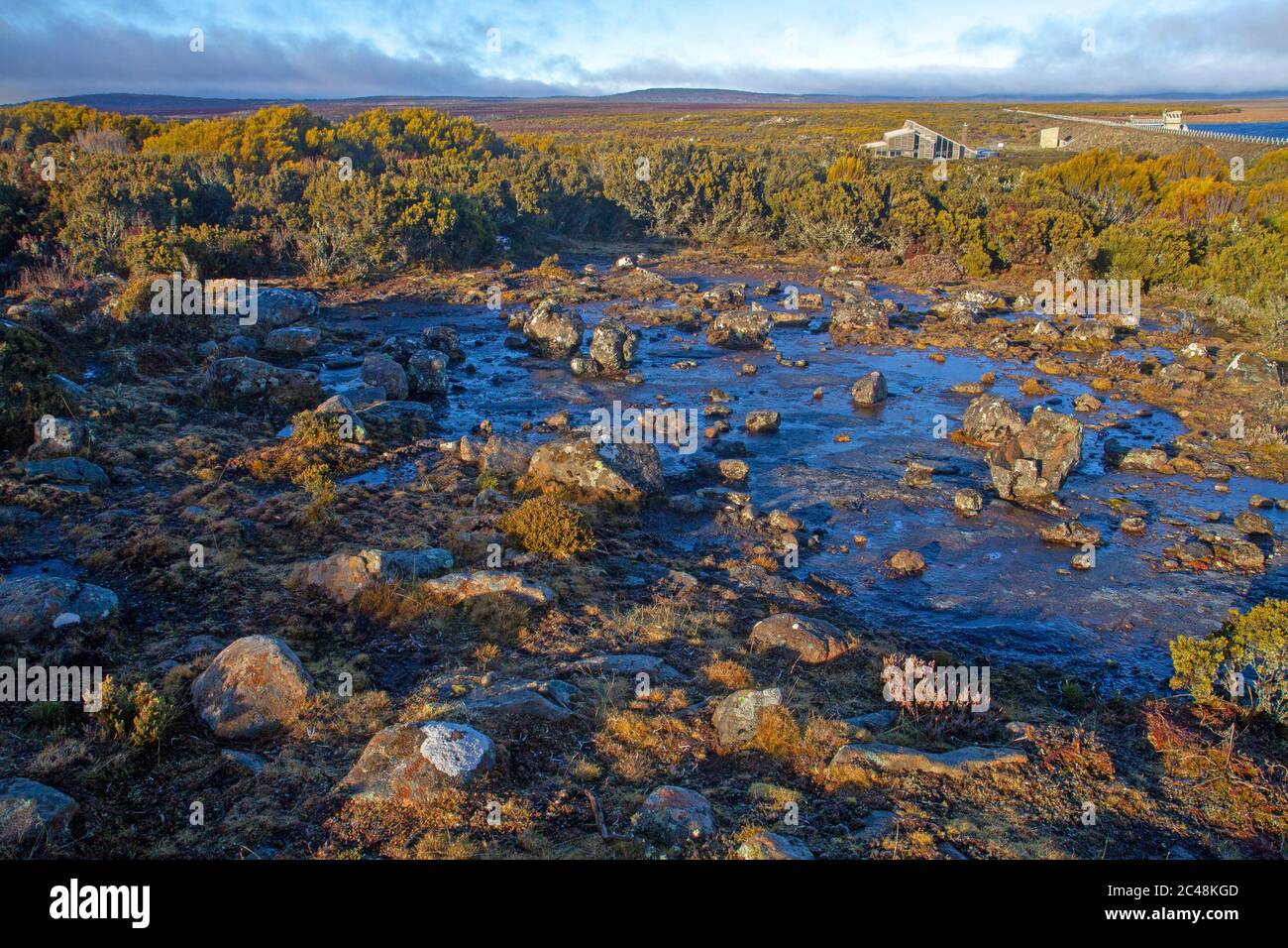 Thousand Lakes Lodge Stock Photo