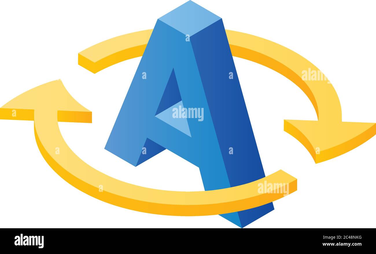 Language translator icon, isometric style Stock Vector