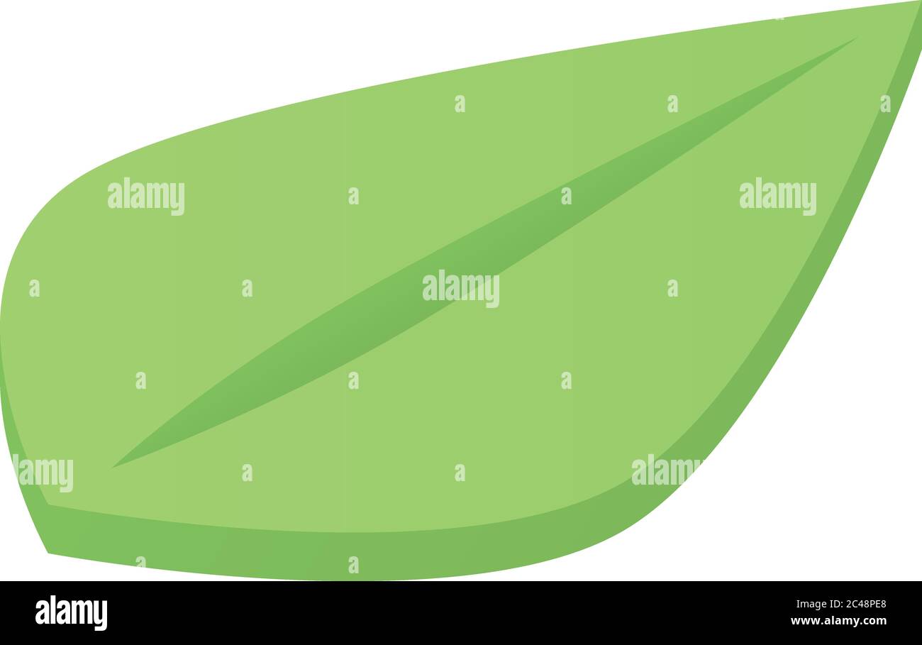 Eco tree leaf icon, isometric style Stock Vector