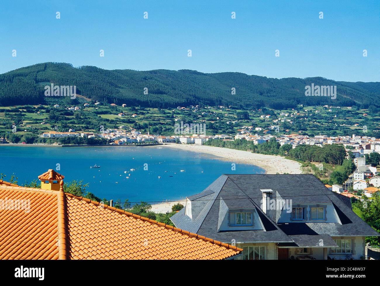 Overview. Cedeira, La Coruña province, Galicia, Spain Stock Photo Alamy