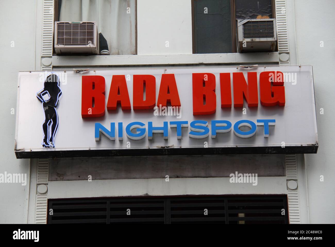 Bada Bing nightclub on Darlinghurst Road in Sydney’s Kings Cross. Stock Photo