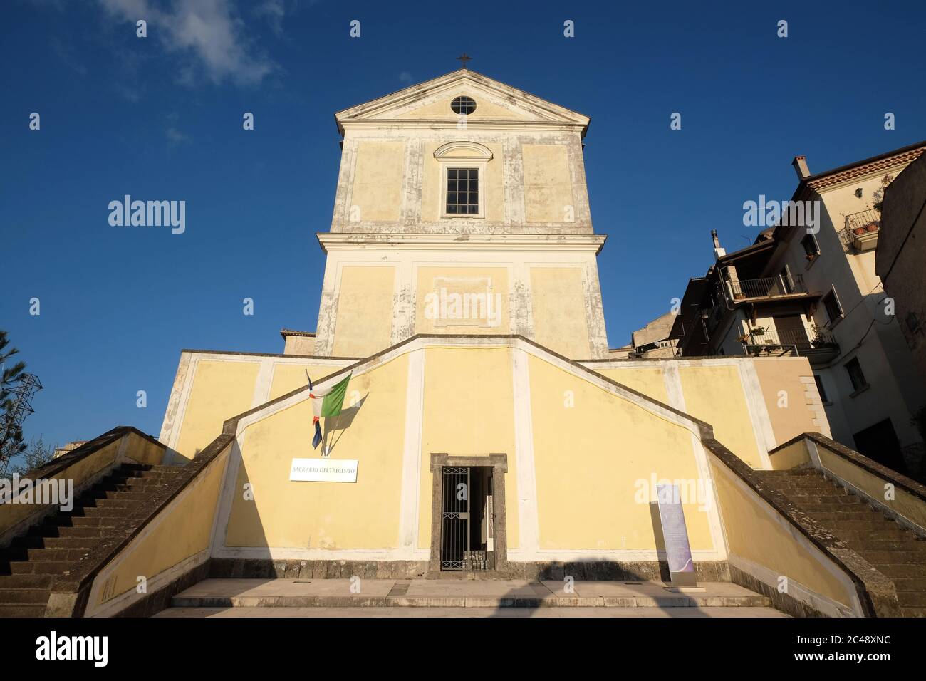 Church of Santissima Annunziata,Padula,Campania,Italy Stock Photo