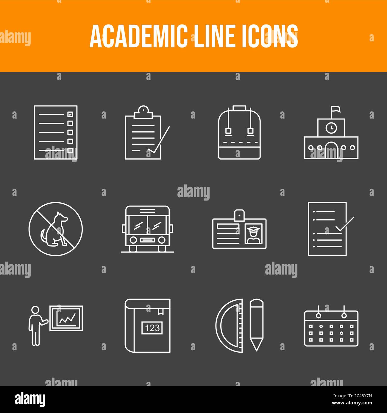 No schooling Stock Vector Images Alamy