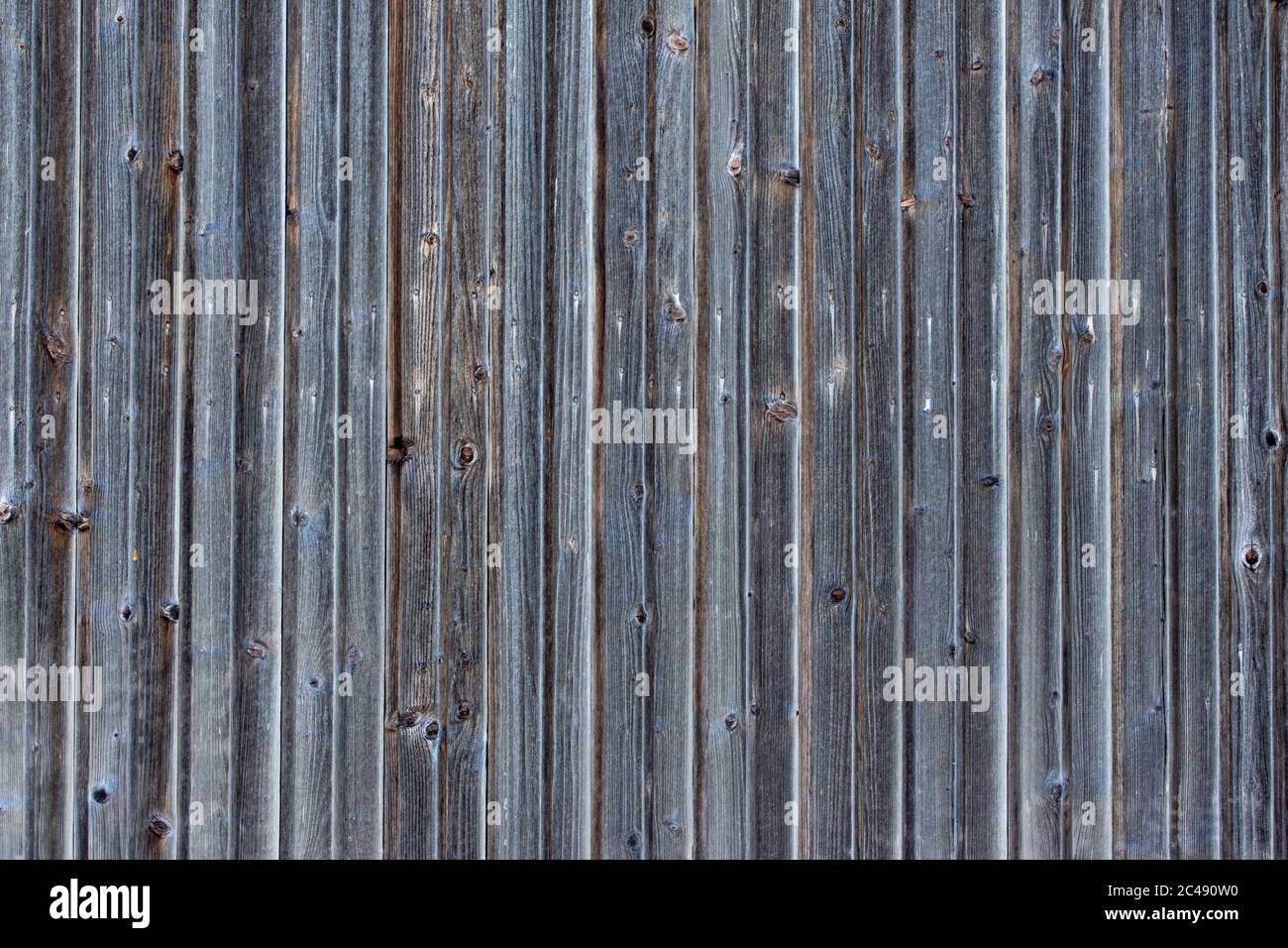 Old gray wooden plank texture for background Stock Photo