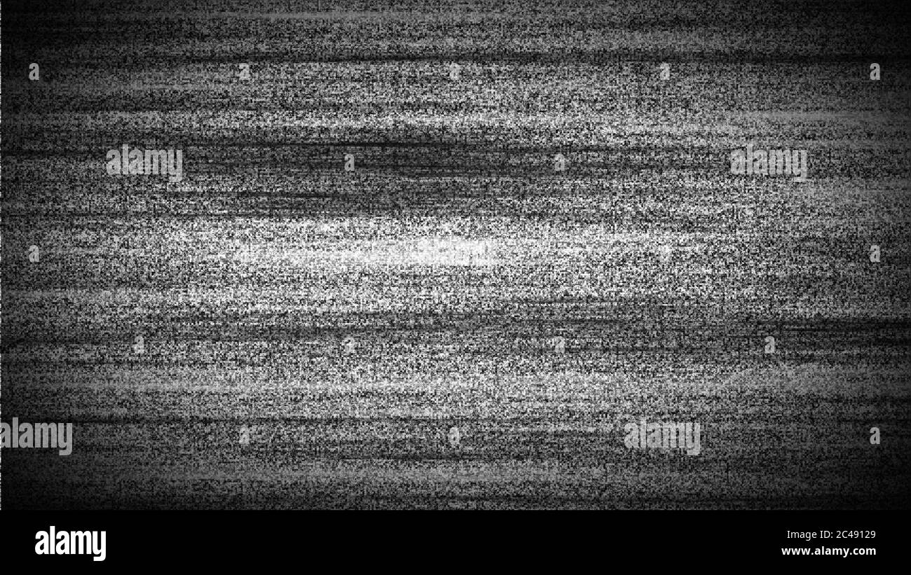 Tv interference Black and White Stock Photos & Images Alamy