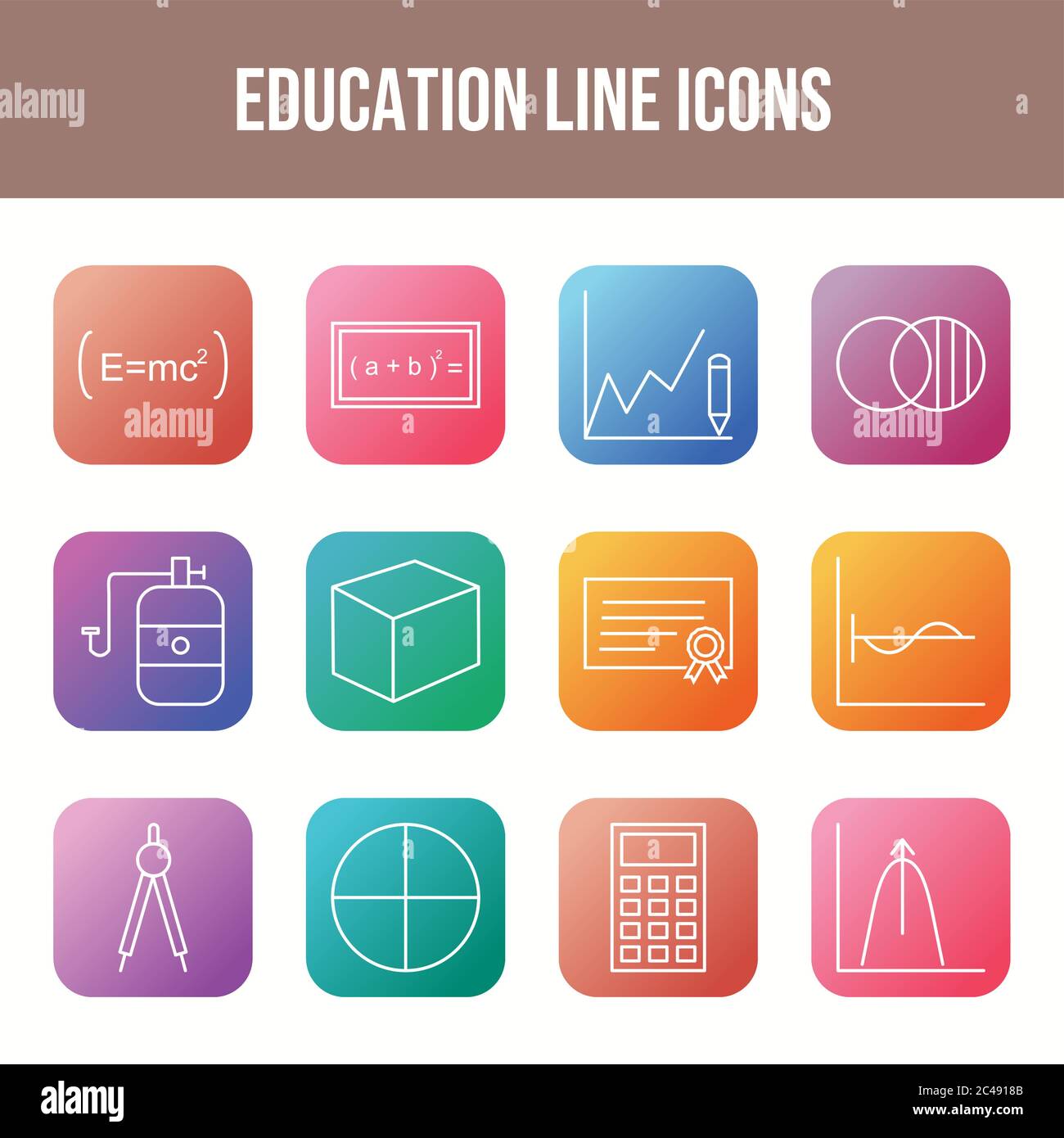 Bell Shaped Graph Vector Line Icon High Resolution Stock Photography ...