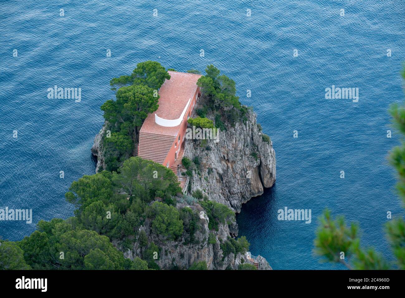 Island Capri House Curzio Malaparte High Resolution Stock Photography And Images Alamy