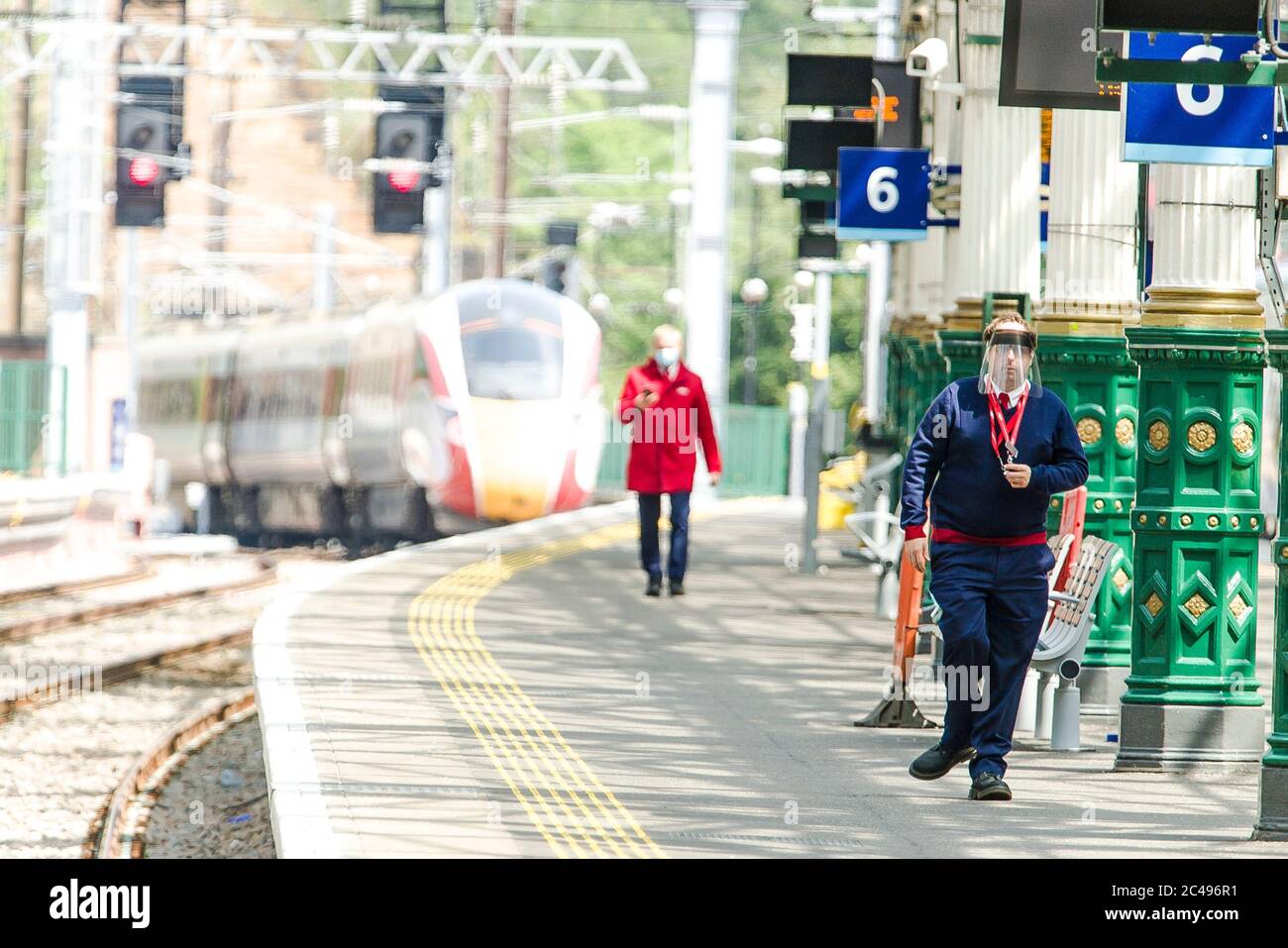 Scenes Inside Edinburgh S Waverley Station As From Monday Face Masks Are Set To Be Compulsory On