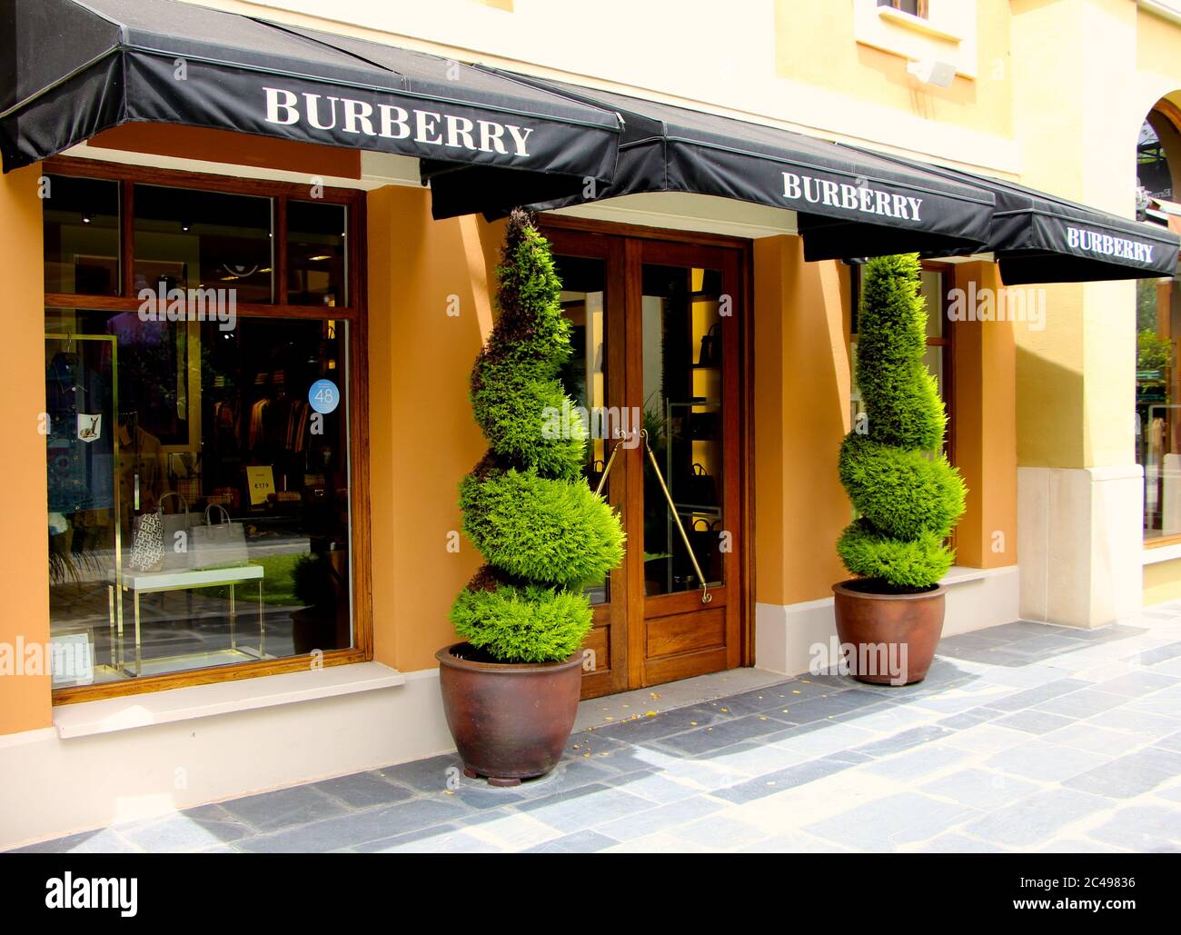 Burberry shop front in Las Rozas outlet shopping Madrid Spain Stock Photo -  Alamy