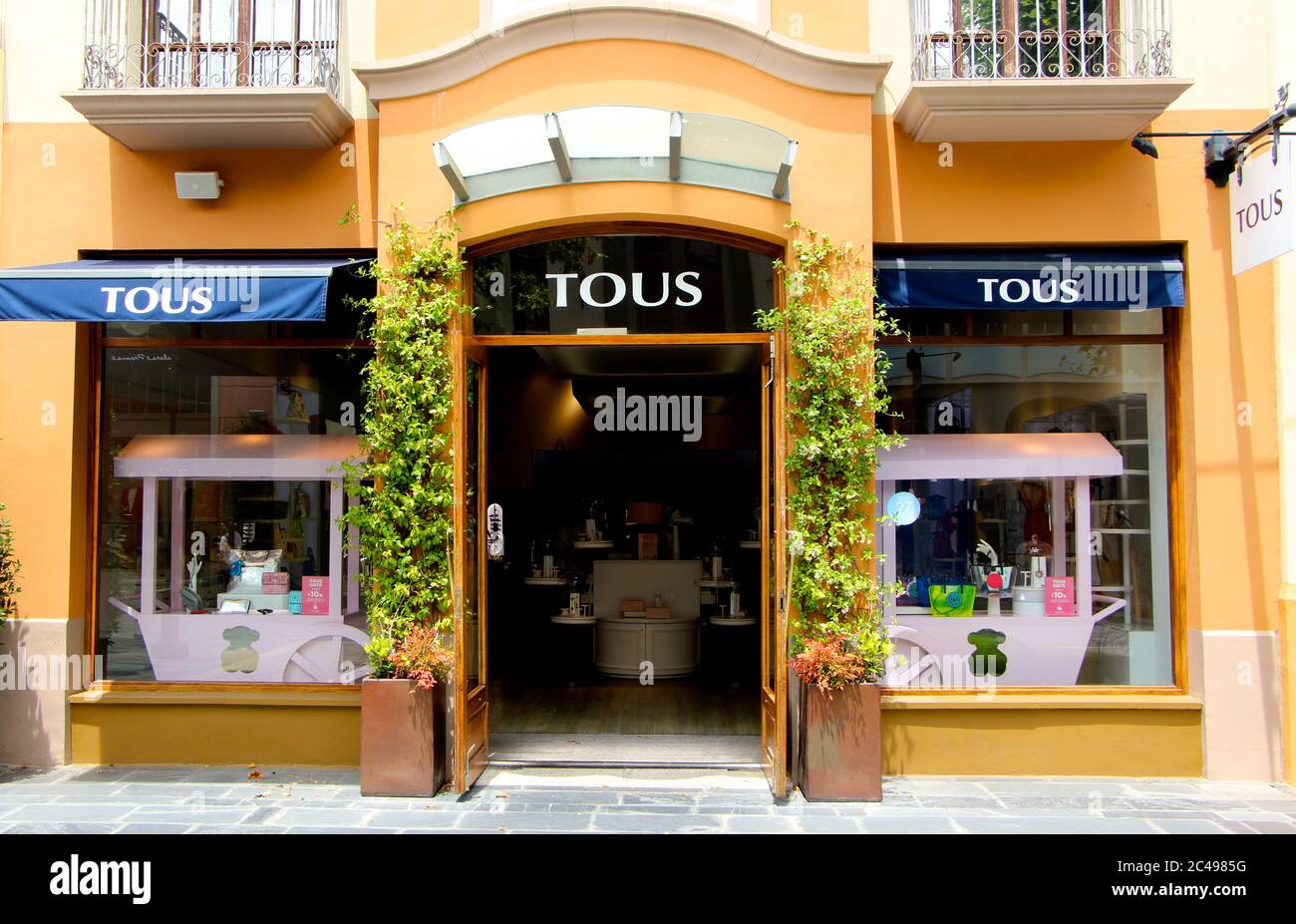 Tous jewellery Shop front Las Rozas outlet shopping Madrid Spain Stock Photo - Alamy