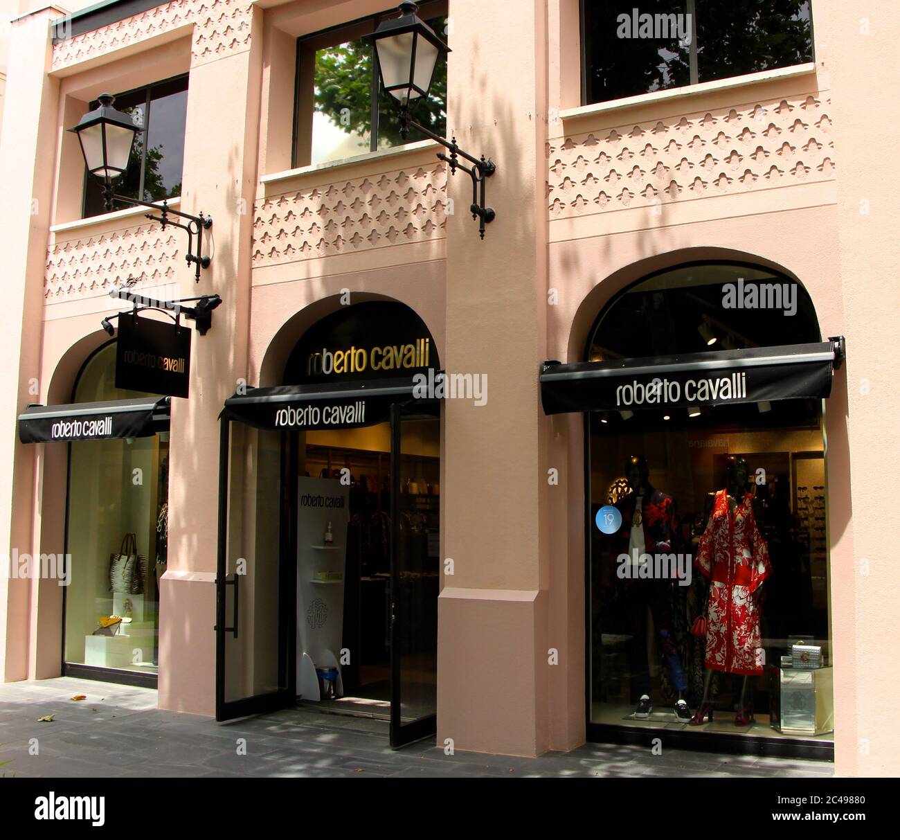 Roberto Cavalli Shop front at Las Rozas outlet shopping Madrid Spain Stock  Photo - Alamy